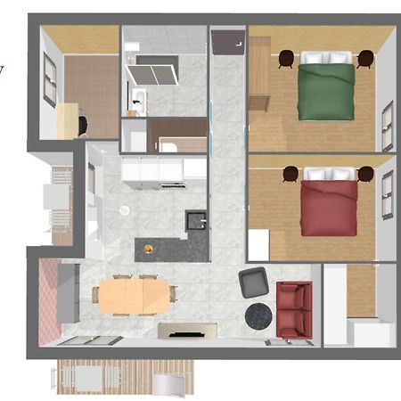 Homey Montaigne - New - A 1 Min A Pied Du Lac D'Annecy - 2 Balcons Prives - Appartement Avec 2 Chambres - Stationnement Gratuit Toute L'Annee Sauf En Ete - Juin A Aout Eksteriør bilde