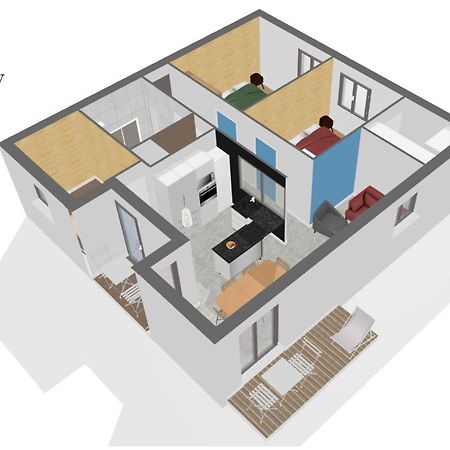 Homey Montaigne - New - A 1 Min A Pied Du Lac D'Annecy - 2 Balcons Prives - Appartement Avec 2 Chambres - Stationnement Gratuit Toute L'Annee Sauf En Ete - Juin A Aout Eksteriør bilde